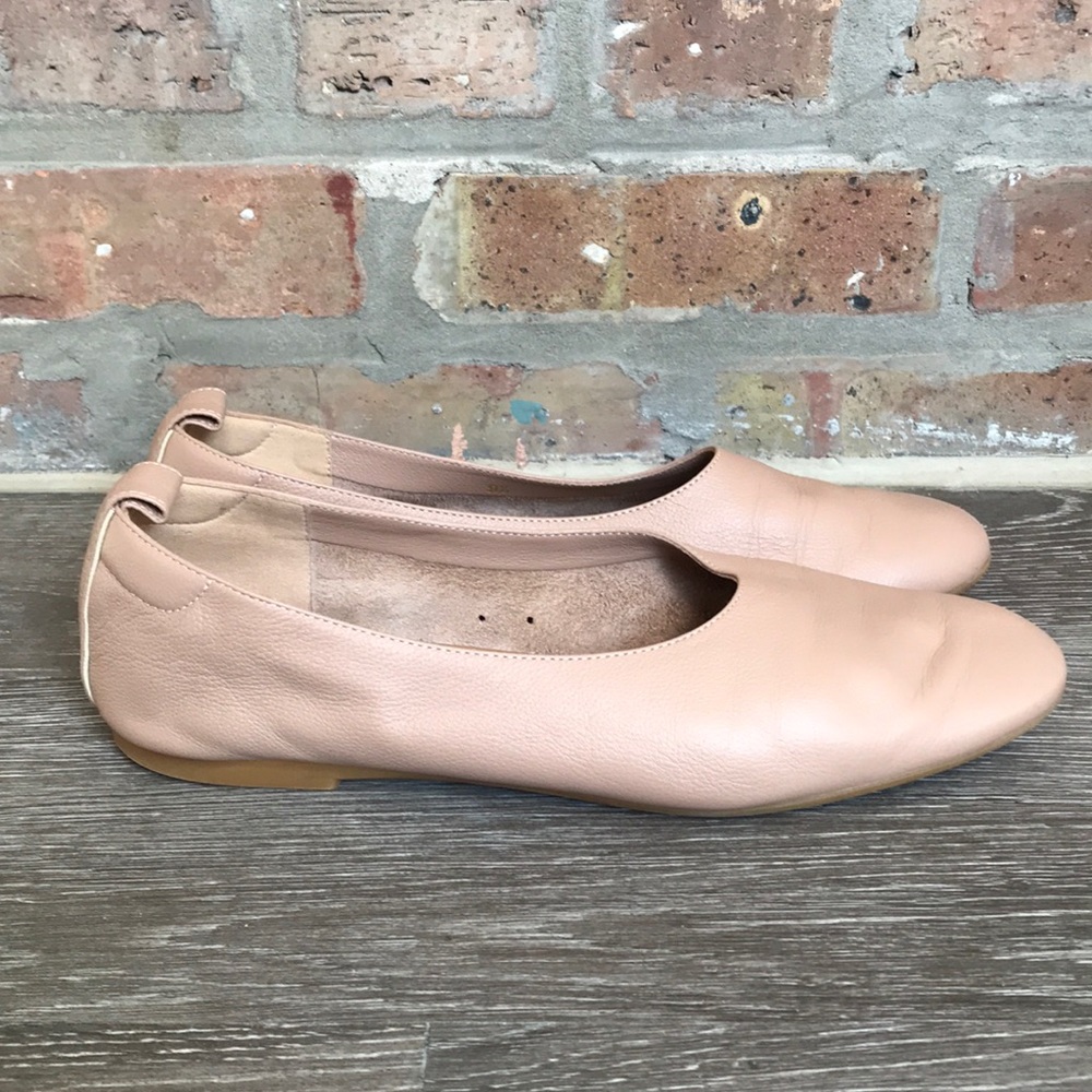 Everlane Italian Leather Day Glove Flats